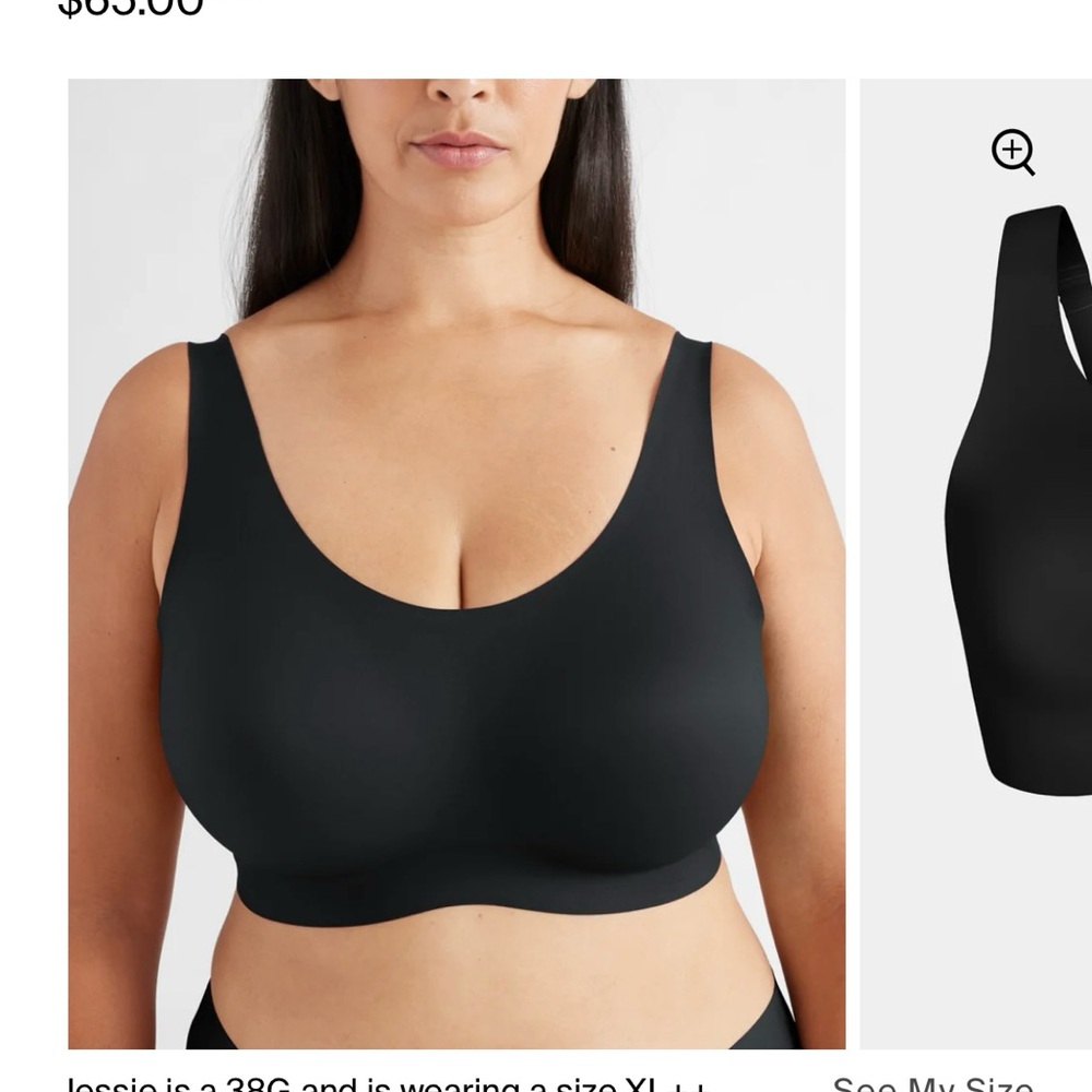 Revolution Adjustable Pullover Bra- Black